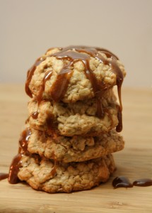 oatmeal cookies stack
